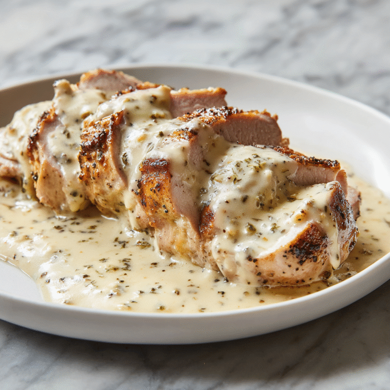 Creamy Dijon Pork Skillet