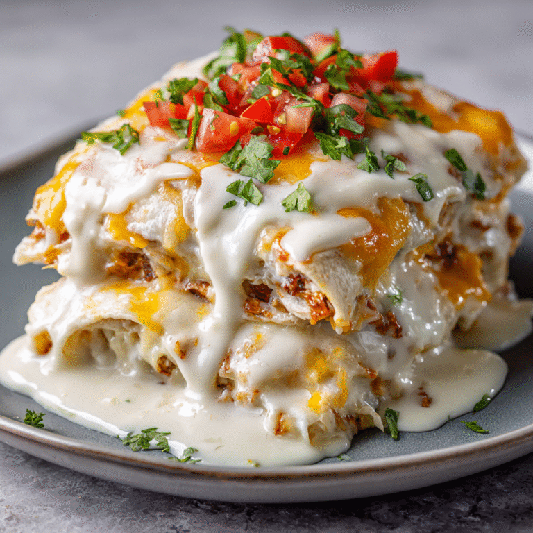 Jalapeño Popper Cheesy Chicken Enchiladas