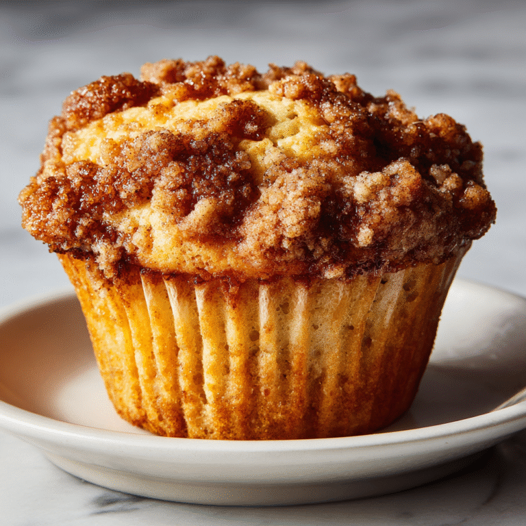 Cinnamon Crumb Muffin