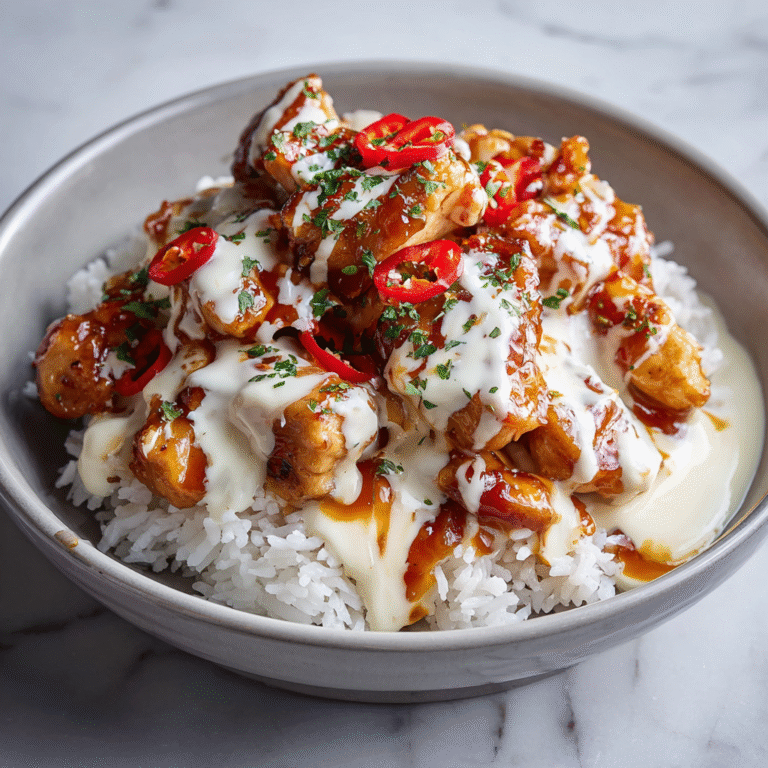 Sweet Chili Chicken Bowls with Creamy Coconut-Lime