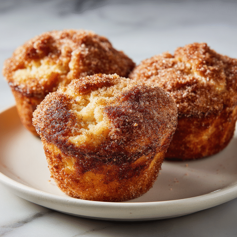 Cinnamon Sugar French Toast Muffins
