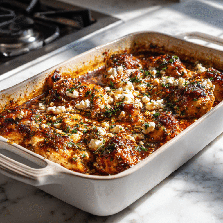 Hot Honey Feta Chicken