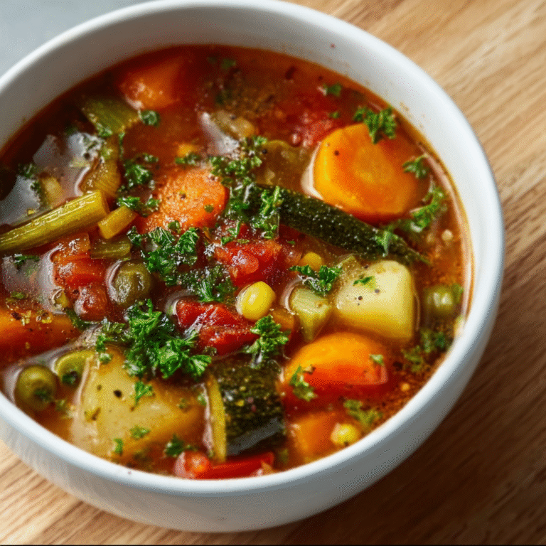 Hearty Vegetable Soup