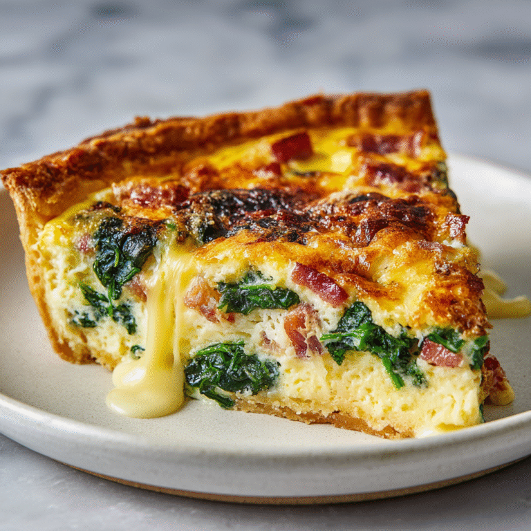 Festive Christmas Morning Quiche
