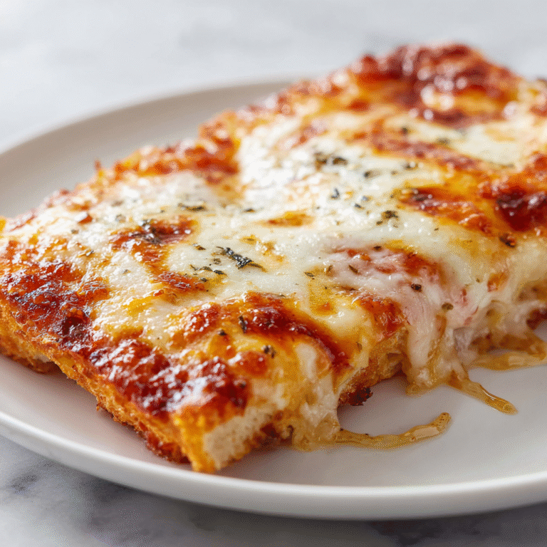 Hot Honey Garlic Bread Pizza