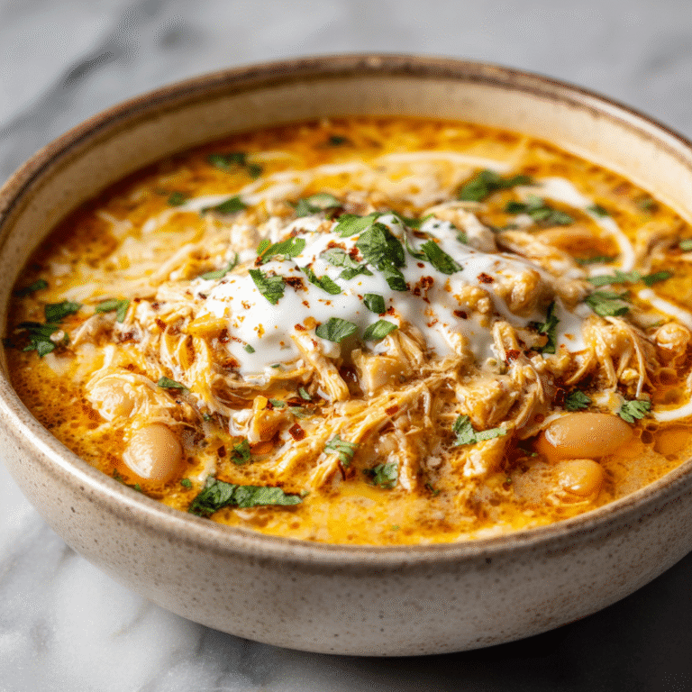 Creamy Cajun Chicken Chili