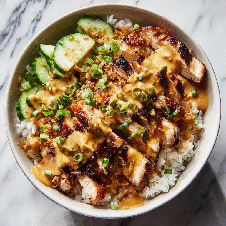 Bang Bang Chicken Bowl