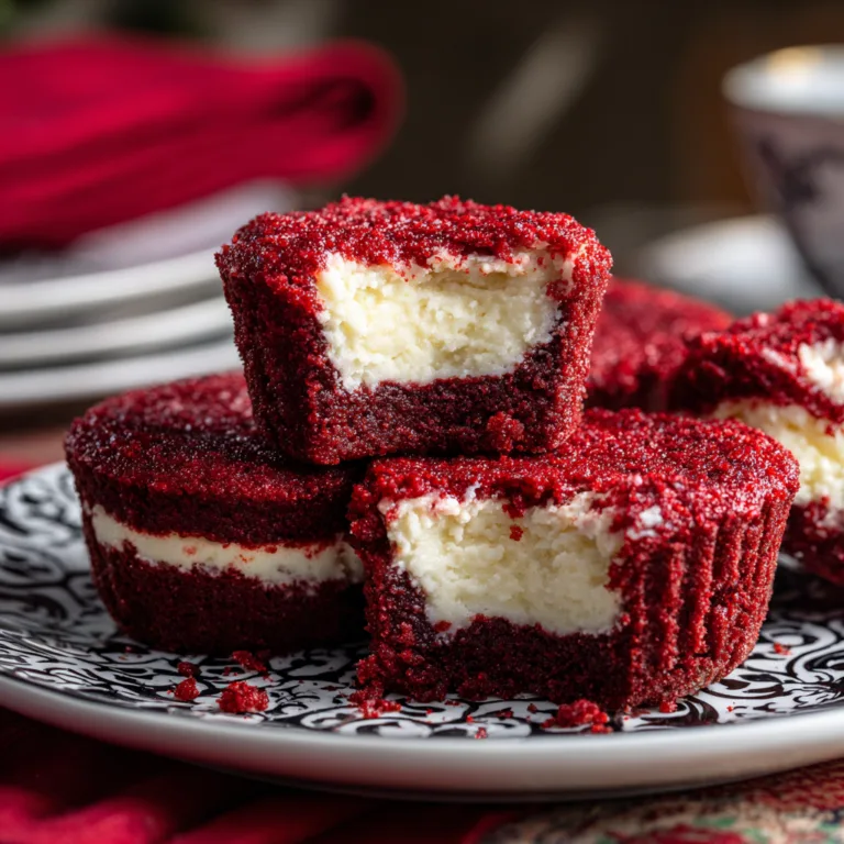 Mini Red Velvet Cheesecakes: The Perfect Bite-Sized Treat