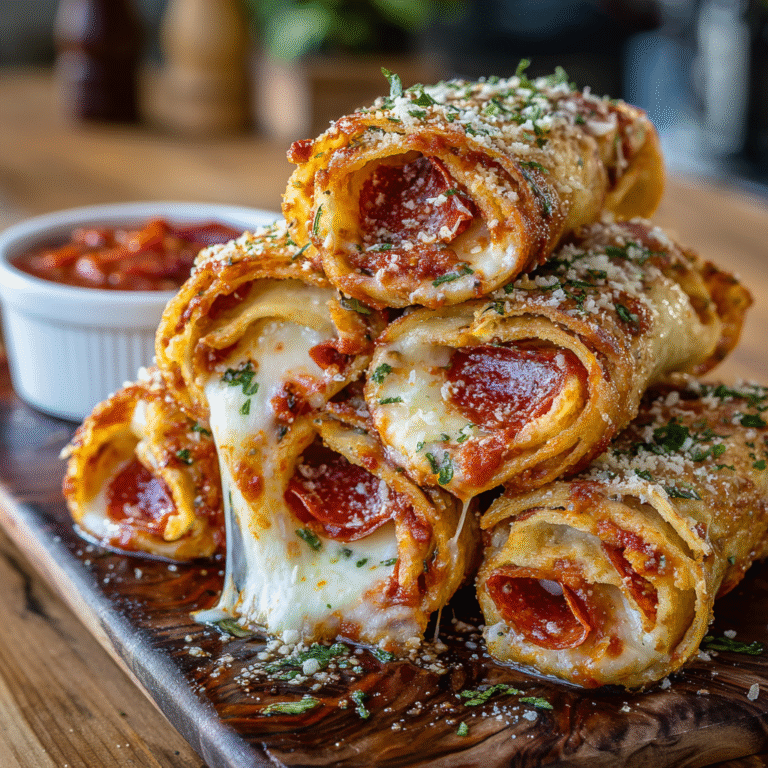 Tortilla Pizza Rolls