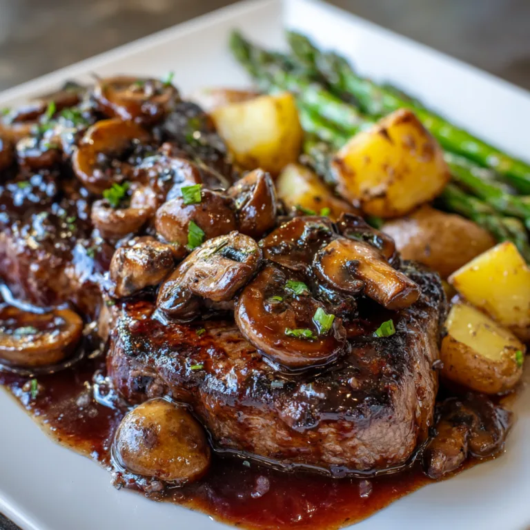 The Ultimate Red Wine Mushroom Sauce (Perfect for Steaks)