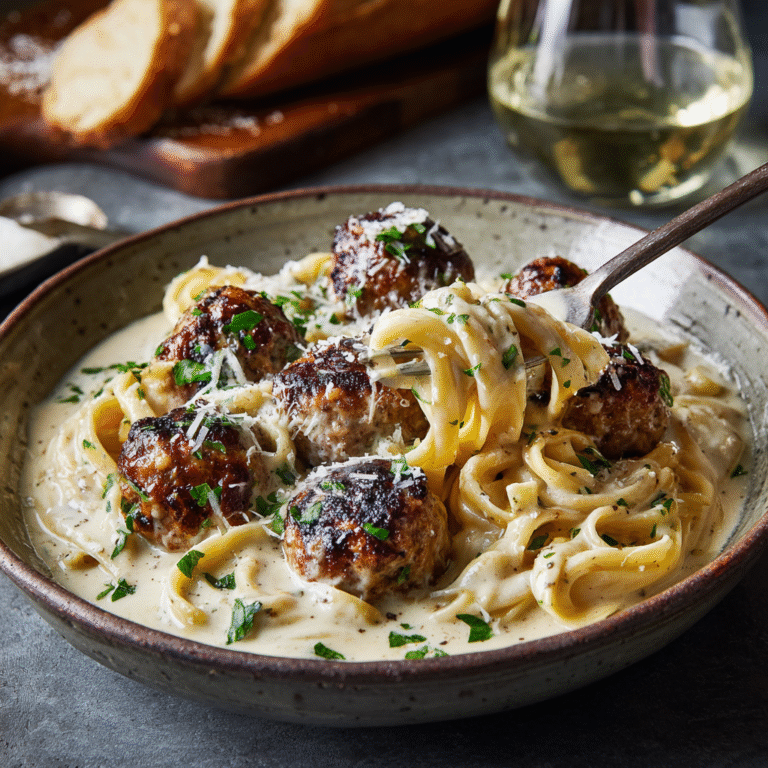 Garlic Butter Meatballs