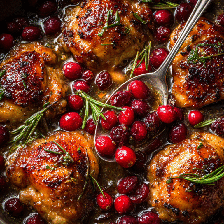 Cranberry Rosemary Chicken