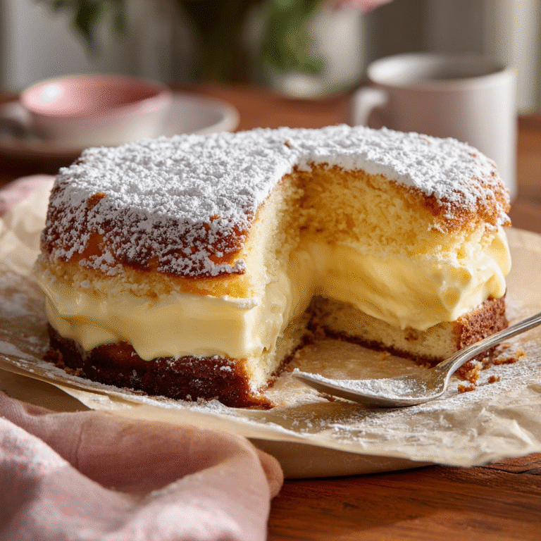 Magic Custard Cake