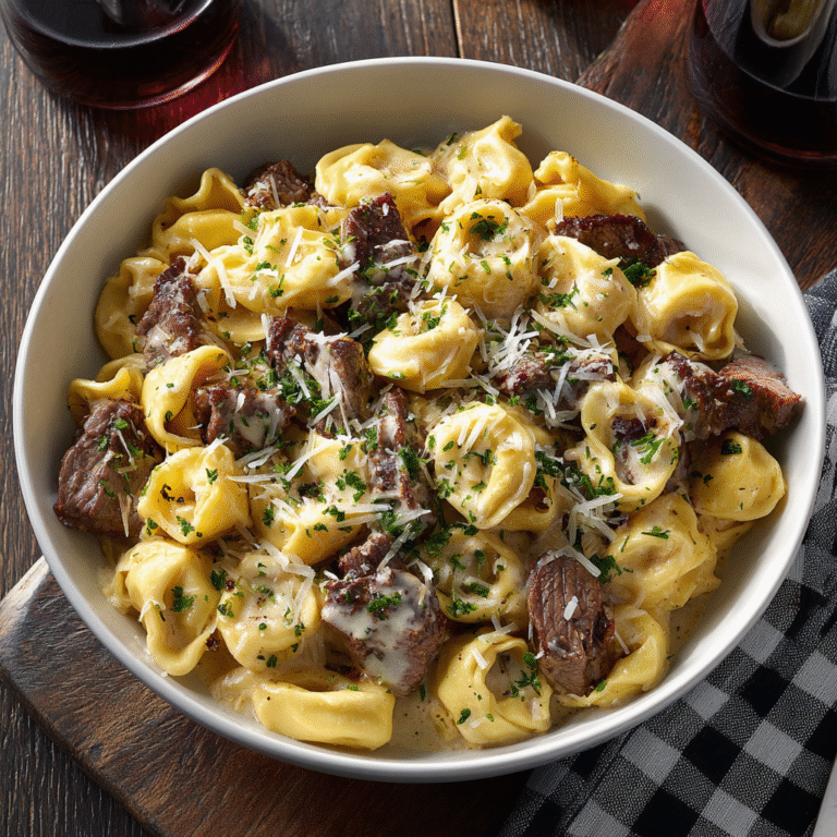 Cheesesteak Tortellini