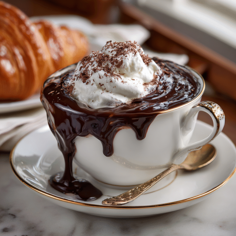 Paris Hot Chocolate