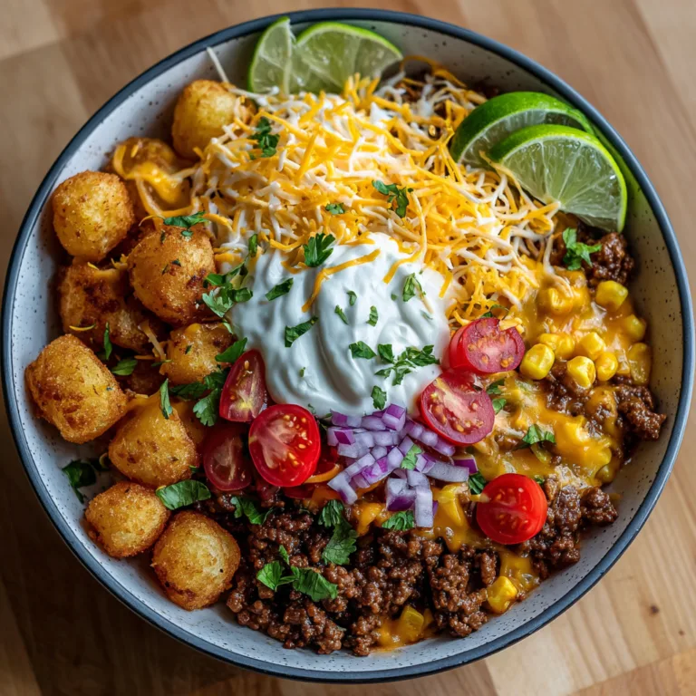 Loaded Potato Taco Bowl