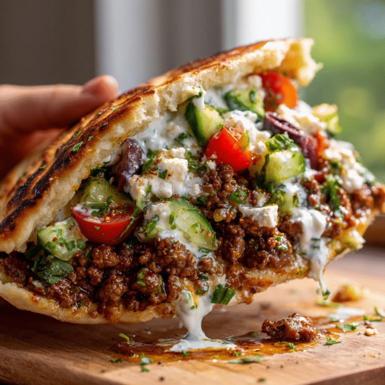 Beef Pita Pockets