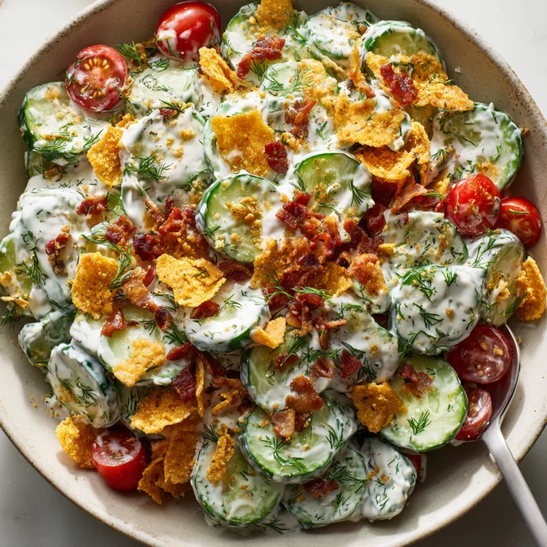 Cucumber Ranch Crack Salad Recipe