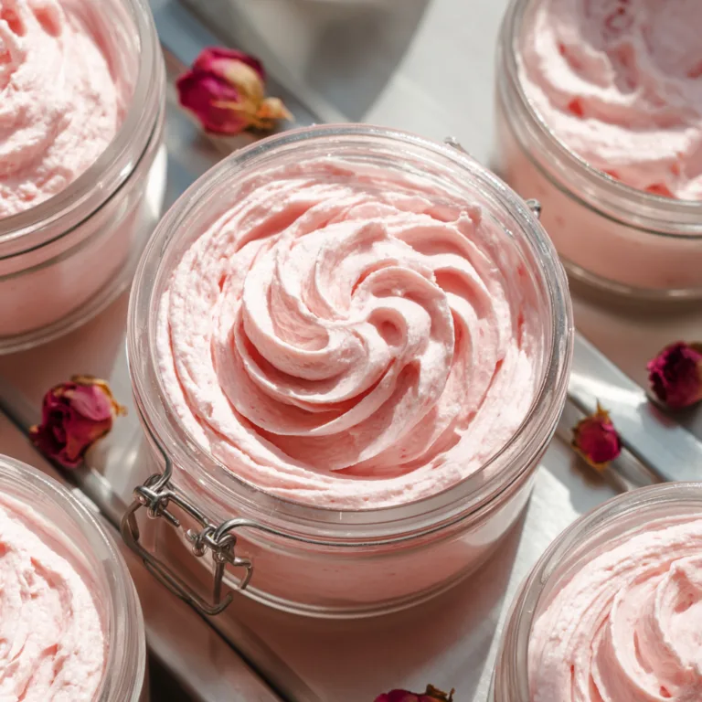 Homemade Non-Greasy Whipped Body Butter Recipe