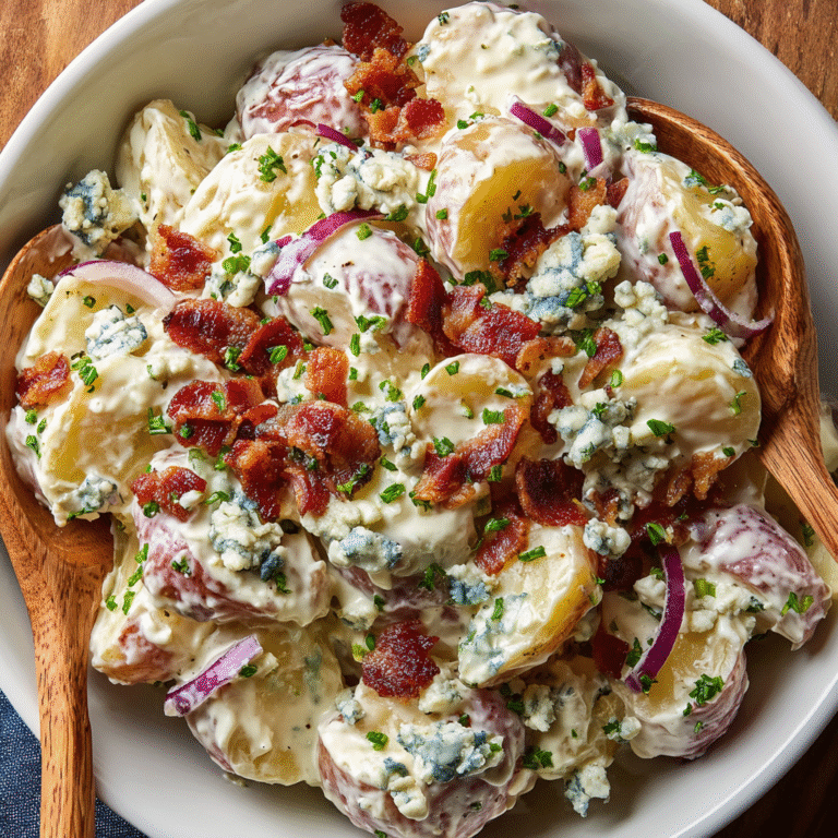Bacon Blue Cheese Potato Salad