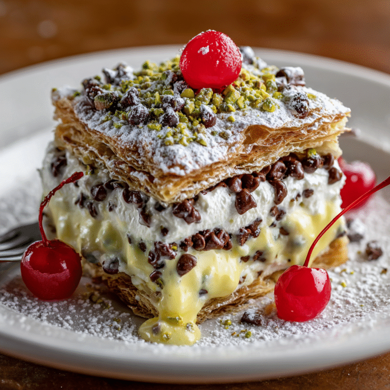 Classic Cannoli Squares Recipe