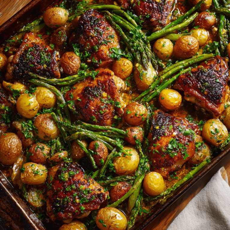 One Pan Chicken & Potatoes
