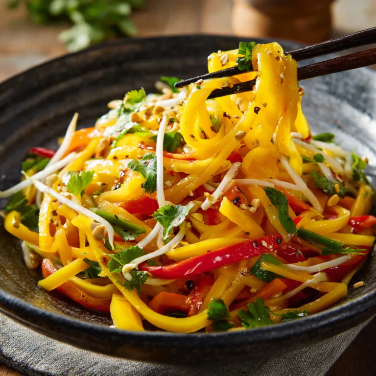 Simple Thai Mango Salad Recipe