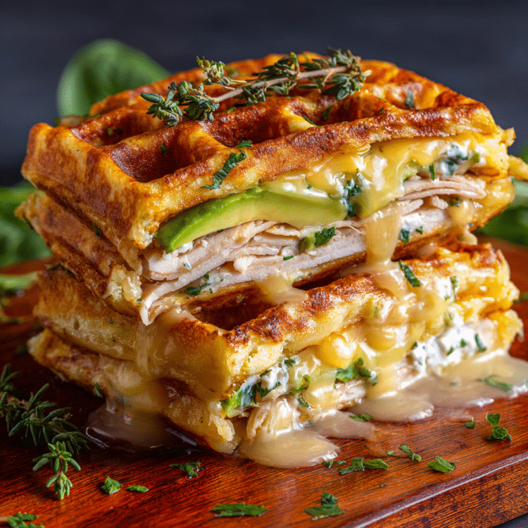 Turkey Avocado Chaffle Club