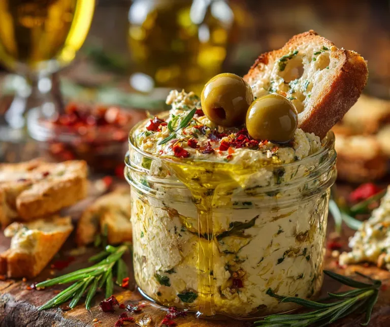 Olive Lovers’ Dream Dip: Creamy Feta & Green Olive Spread