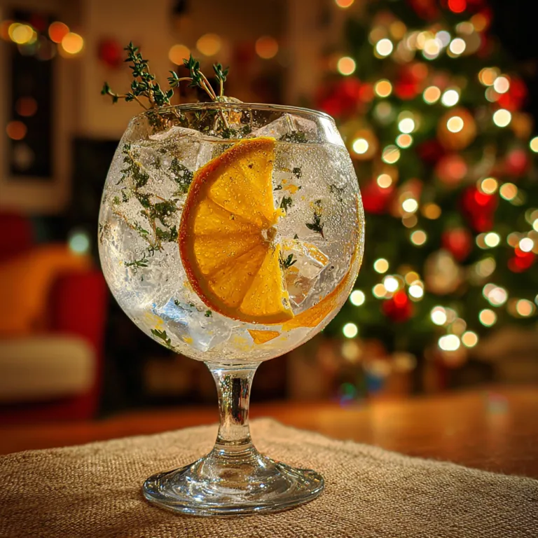 Winter Wonderland Gin & Tonic Recipe