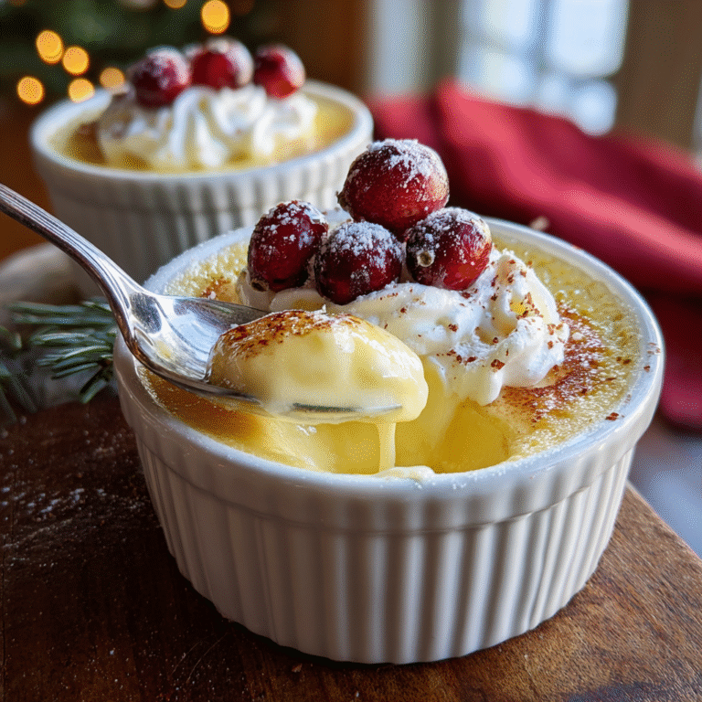 Creamy Eggnog Pudding