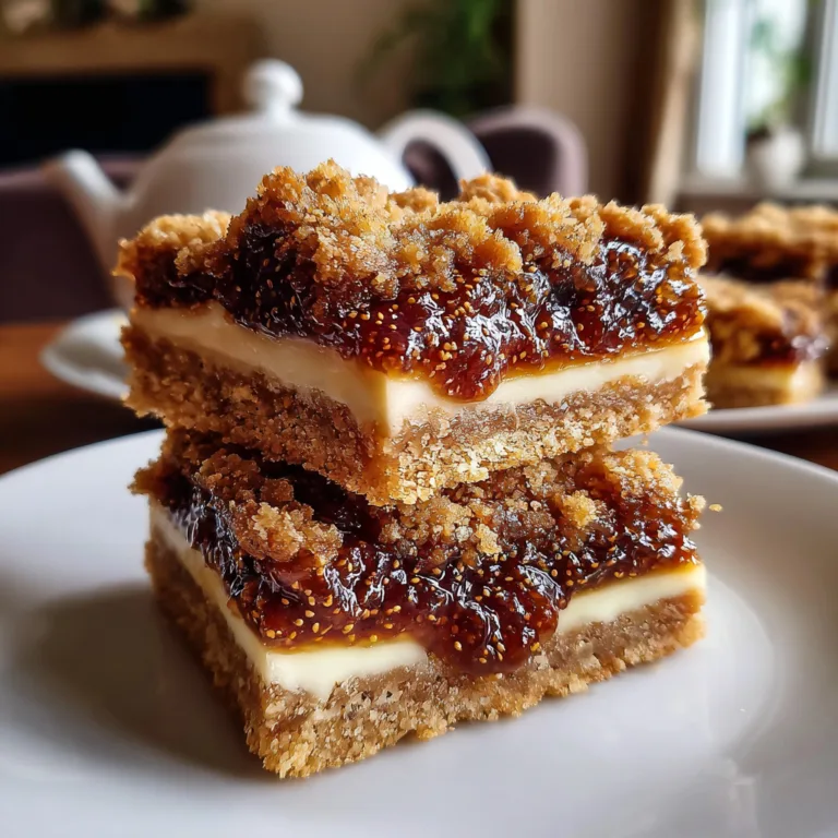 Tasty Fig and Cream Cheese Bars