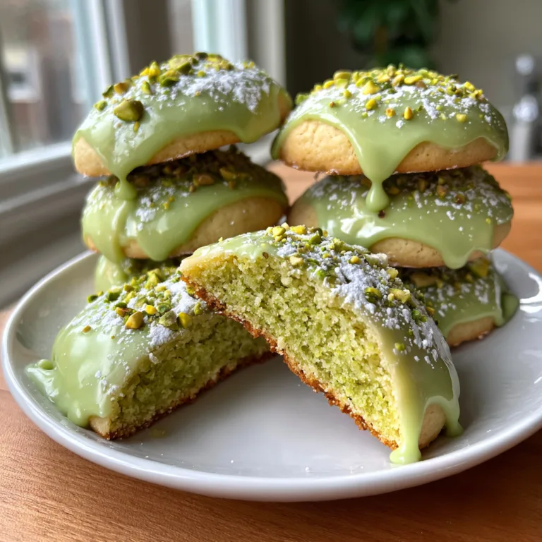 Pistachio Wedding Cookies Recipe