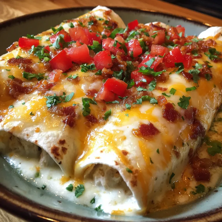 Jalapeño Popper Cheesy Chicken Enchiladas