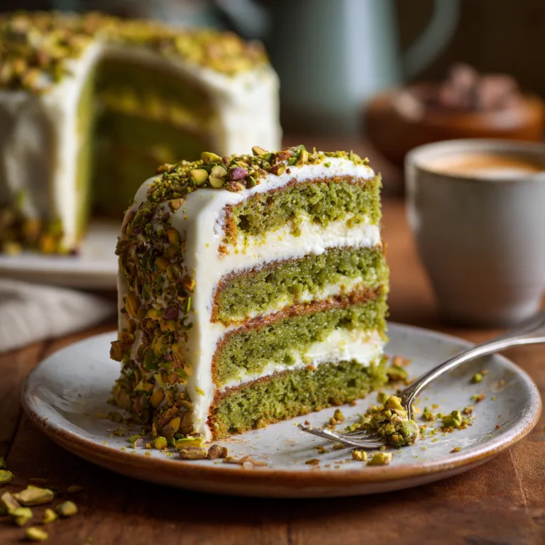 The Ultimate Pistachio Mascarpone Layer Cake Recipe