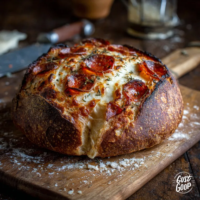 Pizza Sourdough Bread