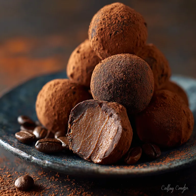 Decadent Rich Coffee Truffles: A Coffee Lover’s Dream