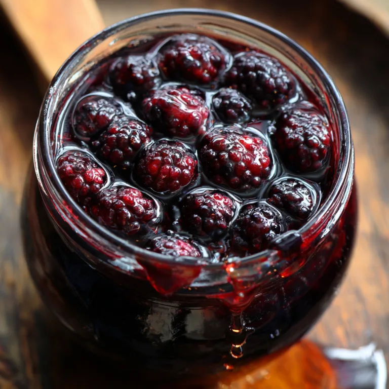 Maple Brown Sugar Bourbon Blackberries Recipe
