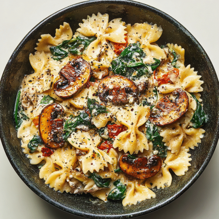 Creamy Farfalle Pasta
