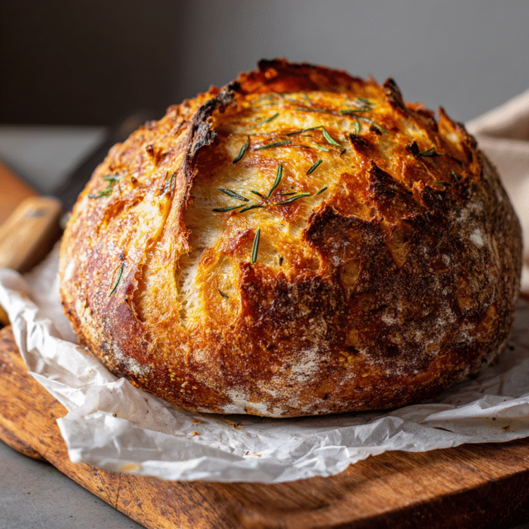 Parmesan Garlic Artisan Bread