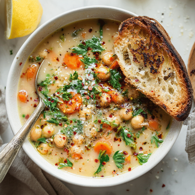 Chickpea White Bean Soup