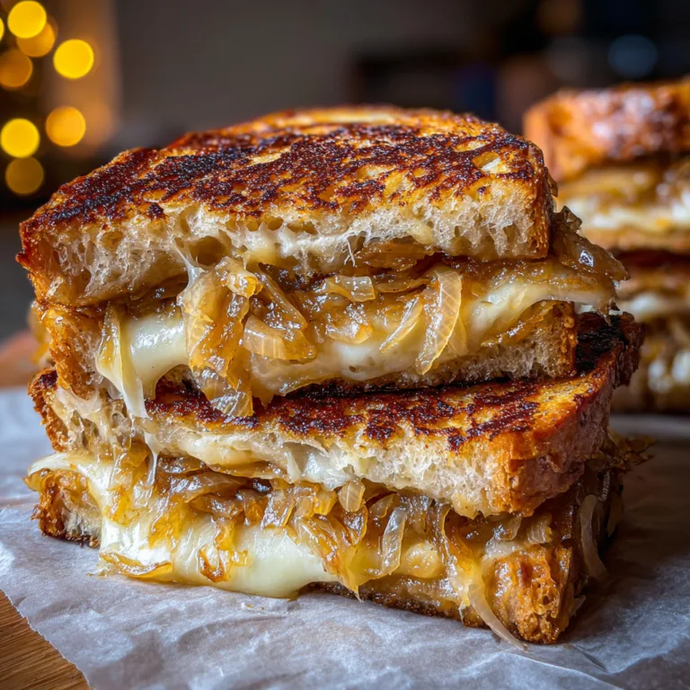 French Onion Grilled Cheese