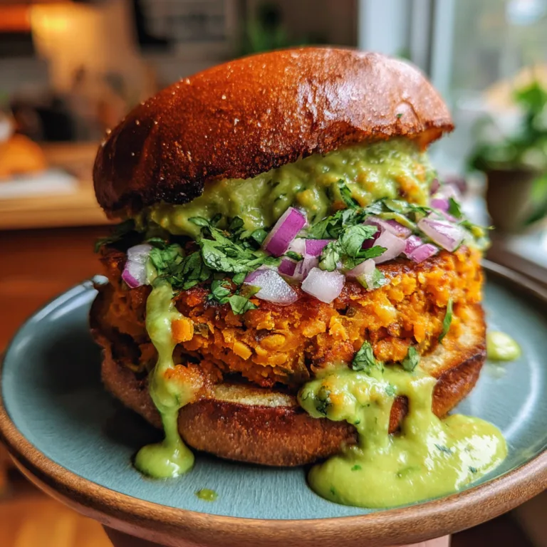 Crispy Sweet Potato & Red Lentil Patties