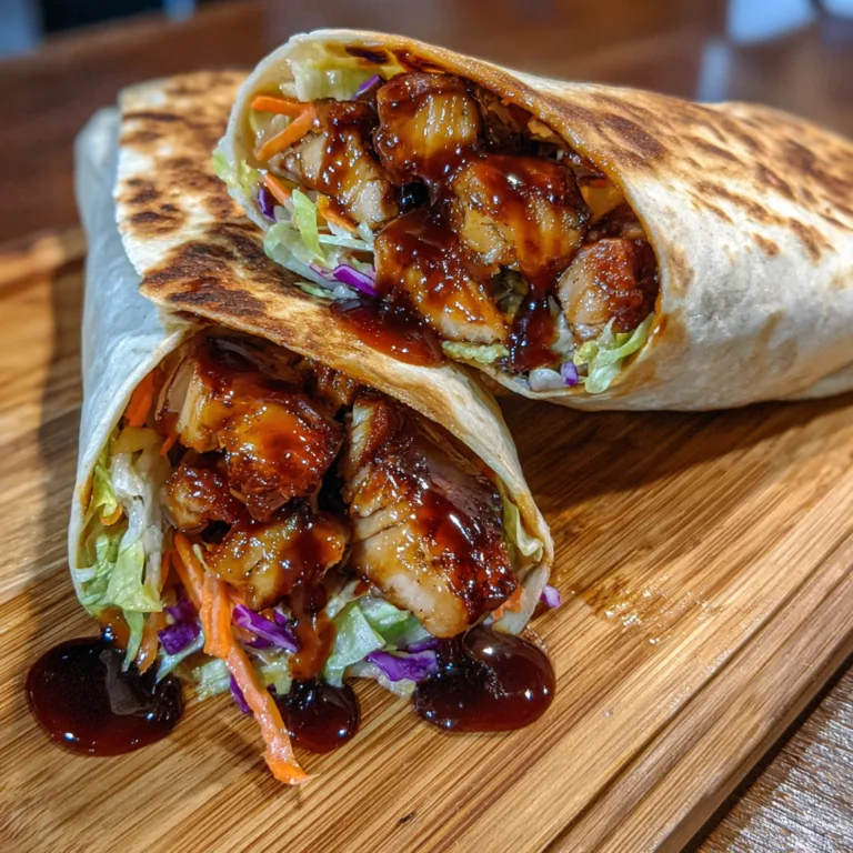 Ultimate Teriyaki Chicken Wrap Recipe