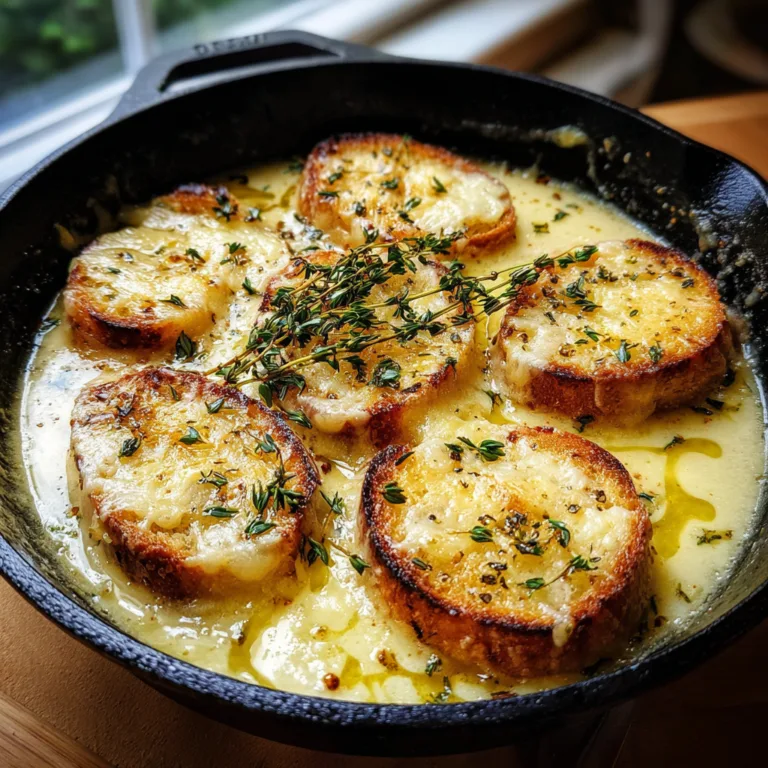 Homemade French Garlic Soup Recipe