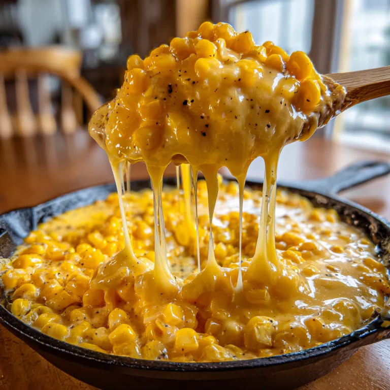 Creamy Honey Butter Skillet Corn Recipe