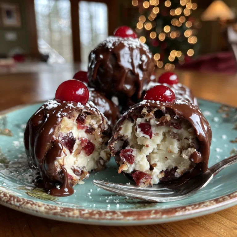 Classic Cherry Bourbon Balls Recipe