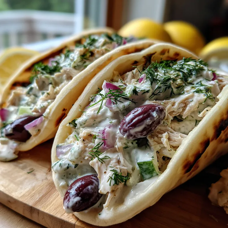 Greek Tzatziki Chicken Salad Recipe