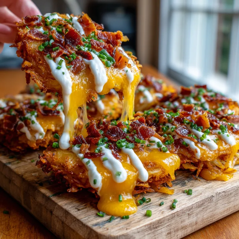 Crispy Fully Loaded Hashbrowns Recipe