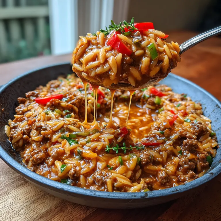 Cajun Dirty Orzo: The Spicy One-Pot Wonder